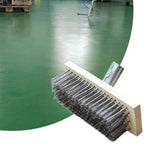 Maxbell Maxbell Wire Brush Heavy Duty Tough Scrubber Brush for Cleaning Tile Surfaces Cement 25cm