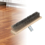 Maxbell Maxbell Wire Brush Heavy Duty Tough Scrubber Brush for Cleaning Tile Surfaces Cement 40cm