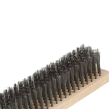 Maxbell Maxbell Wire Brush Heavy Duty Tough Scrubber Brush for Cleaning Tile Surfaces Cement 40cm