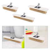 Maxbell Scrubber Brush Cleaning Brush Patio Grout Floor Scrub Brush Replacement Head 20cmx4.5cmx5.5cm