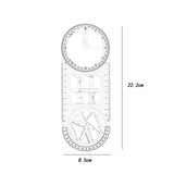 Maxbell Maxbell Geometric Ruler Math Teaching Draft Ruler for School Office Supplies Student