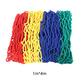 Maxbell Rope Netting for Kids Nylon Sports Netting for Outdoor Wall Staircase 1x4m 5cm