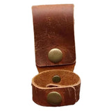 Maxbell Maxbell PU Leather Gloves Holder Work Gloves Safely Buckle for Camping Boating Hiking
