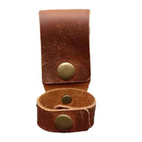 Maxbell Maxbell PU Leather Gloves Holder Work Gloves Safely Buckle for Camping Boating Hiking