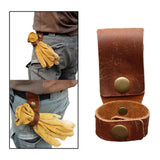 Maxbell Maxbell PU Leather Gloves Holder Work Gloves Safely Buckle for Camping Boating Hiking