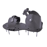 Maxbell Maxbell 2 Pieces Lawn Aerator Shoes Lawn Tool with Straps Heavy Duty for Garden Yard