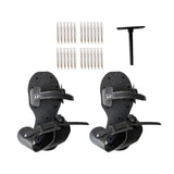 Maxbell Maxbell 2 Pieces Lawn Aerator Shoes Lawn Tool with Straps Heavy Duty for Garden Yard