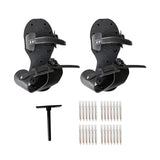 Maxbell Maxbell 2 Pieces Lawn Aerator Shoes Lawn Tool with Straps Heavy Duty for Garden Yard