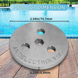 Maxbell Maxbell Zinc Anode Weight Block Portable Professional Protection for Pool Equipments