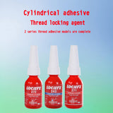 Maxbell 2xThreadlocker 243 Medium Strength 10ml Nuts Bolts Locker Thread Lock Compound