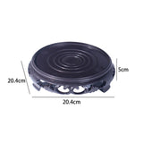 Maxbell Maxbell Plant Holder Potted Rack Round Flower Pot Base for Living Room Yard Corridor