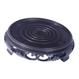 Maxbell Maxbell Plant Holder Potted Rack Round Flower Pot Base for Living Room Yard Corridor