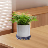 Maxbell Maxbell Plant Holder Potted Rack Round Flower Pot Base for Living Room Yard Corridor