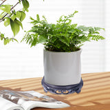 Maxbell Maxbell Plant Holder Potted Rack Round Flower Pot Base for Living Room Yard Corridor