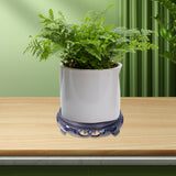 Maxbell Maxbell Plant Holder Potted Rack Round Flower Pot Base for Living Room Yard Corridor