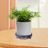 Maxbell Maxbell Plant Holder Potted Rack Round Flower Pot Base for Living Room Yard Corridor