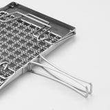 Maxbell Maxbell Stainless Steel Folding Grill Basket Grill Accessories for Fishes Steak Kabobs