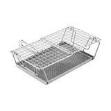 Maxbell Maxbell Stainless Steel Folding Grill Basket Grill Accessories for Fishes Steak Kabobs