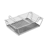 Maxbell Maxbell Stainless Steel Folding Grill Basket Grill Accessories for Fishes Steak Kabobs