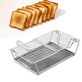 Maxbell Maxbell Stainless Steel Folding Grill Basket Grill Accessories for Fishes Steak Kabobs