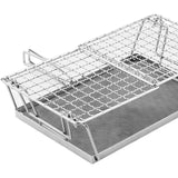 Maxbell Maxbell Stainless Steel Folding Grill Basket Grill Accessories for Fishes Steak Kabobs