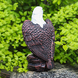 Maxbell Maxbell Eagle Statue with Base Animal Sculpture Decor for Living Room Shop Decor Men