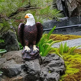 Maxbell Maxbell Eagle Statue with Base Animal Sculpture Decor for Living Room Shop Decor Men