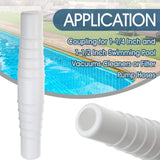 Maxbell Maxbell Vacuum Cleaner Hose Adapter Attachment Replaces Pool Hose Connector Coupling