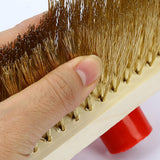 Maxbell Maxbell Floor Brush Head Tough Deck Scrub Brush Head for Tile Surfaces Garage Cement 30cm