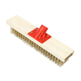 Maxbell Maxbell Floor Brush Head Tough Deck Scrub Brush Head for Tile Surfaces Garage Cement 30cm
