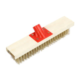 Maxbell Maxbell Floor Brush Head Tough Deck Scrub Brush Head for Tile Surfaces Garage Cement 30cm