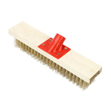 Maxbell Maxbell Floor Brush Head Tough Deck Scrub Brush Head for Tile Surfaces Garage Cement 30cm