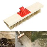 Maxbell Maxbell Floor Brush Head Tough Deck Scrub Brush Head for Tile Surfaces Garage Cement 30cm