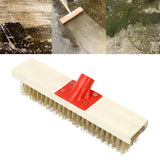 Maxbell Maxbell Floor Brush Head Tough Deck Scrub Brush Head for Tile Surfaces Garage Cement 30cm