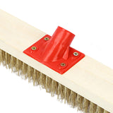 Maxbell Maxbell Floor Brush Head Tough Deck Scrub Brush Head for Tile Surfaces Garage Cement 30cm