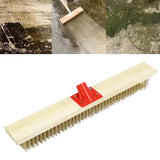 Maxbell Maxbell Floor Brush Head Tough Deck Scrub Brush Head for Tile Surfaces Garage Cement 40cm