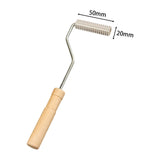 Maxbell Maxbell Fiberglass Laminating Roller Tool Bubble Paddle Tool for Composite Resin Tub roller 20x50mm