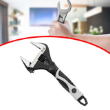 Maxbell Maxbell Large Opening Wrench Adjustable Wrench for Washbasin Appliances Home Repairs 10inch
