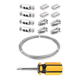 Maxbell Maxbell Wire Rope Bell Rope Chandelier Hanging Multipurpose for Patio Home Balconies 10m