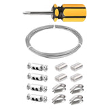 Maxbell Maxbell Wire Rope Bell Rope Chandelier Hanging Multipurpose for Patio Home Balconies 10m
