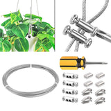 Maxbell Maxbell Wire Rope Bell Rope Chandelier Hanging Multipurpose for Patio Home Balconies 10m