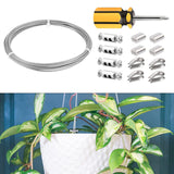 Maxbell Maxbell Wire Rope Bell Rope Chandelier Hanging Multipurpose for Patio Home Balconies 10m