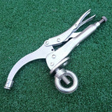 Maxbell Maxbell Drill Press Clamp Repair Tools Drill Press Vice for Metalworking Woodworking 9 Inch