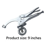 Maxbell Maxbell Drill Press Clamp Repair Tools Drill Press Vice for Metalworking Woodworking 9 Inch