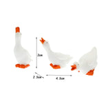 Maxbell Maxbell 3 Pieces Garden Statues Duck Creative Ornaments for Pond Lawn Indoor Outdoor ordinary