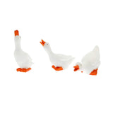 Maxbell Maxbell 3 Pieces Garden Statues Duck Creative Ornaments for Pond Lawn Indoor Outdoor ordinary
