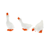 Maxbell Maxbell 3 Pieces Garden Statues Duck Creative Ornaments for Pond Lawn Indoor Outdoor ordinary