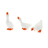 Maxbell Maxbell 3 Pieces Garden Statues Duck Creative Ornaments for Pond Lawn Indoor Outdoor ordinary