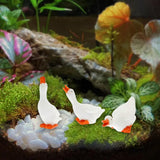 Maxbell Maxbell 3 Pieces Garden Statues Duck Creative Ornaments for Pond Lawn Indoor Outdoor ordinary