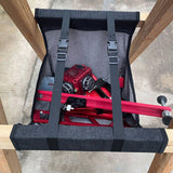 Maxbell Maxbell Folding Ladder Tool Bag Scratch Resistant Large Capacity Easy to Clean Cloth 30.5x20.5x37.5cm Buckle fixed
